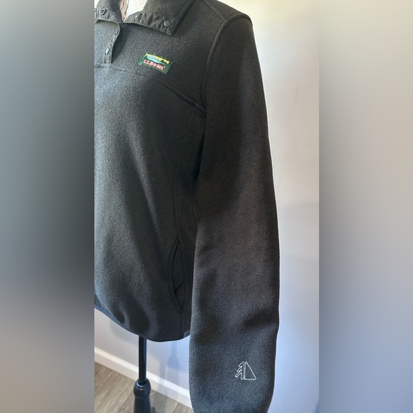 👚 L.L. Bean Women's Dark Grey Sweater Pullover - Size S 🌟 - Picture 4 of 8